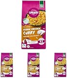 Davert Veggie Chicken Curry mit Fairtrade Reis 120g Würziges Curry mit Fairtrade- Reis…