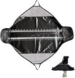 Traurige Abhakmatte 120x65 cm mit Maßband