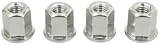 cyclingcolors 4x Zylinderkopfmutter durchmesser M6 x höhe 12mm Motorrad
