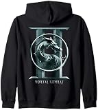 Mortal Kombat 2 Big Seal Logo Kapuzenjacke