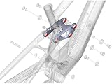 LAPIERRE BIELETA AMORTIGUADOR E-BIKE LAPIERRE ZESTY CF für Reisende und Outdoor-Fans
