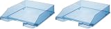 HAN Briefkorb C4, transparent blau/1026-X-26 255x348x65mm Kunststoff