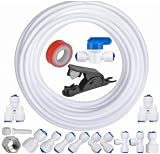 PAROAD 1/4 Zoll Wasser Schlauch Set 10m RO mit T Y-Verteiler